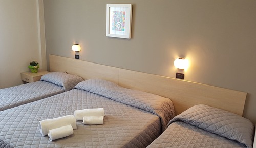Quadruple Room, Sea View
