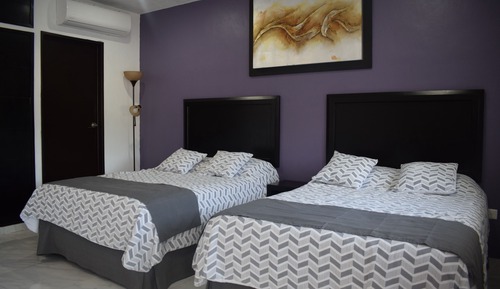Deluxe Double Room, 2 Double Beds, Accessible, Pool View