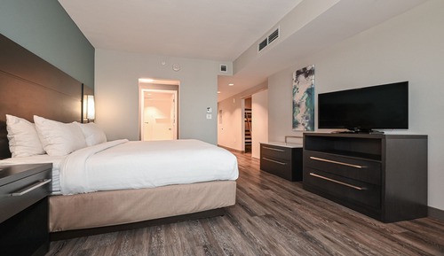 Studio Suite, 1 King Bed with Sofa bed, Non Smoking, Balcony (Mobility Accessible, Roll-In Shower)
