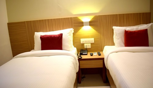 Deluxe Twin Room, 1 Double Bed, City View