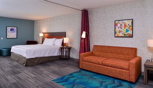 Studio, 2 Queen Beds, Accessible (Hearing)