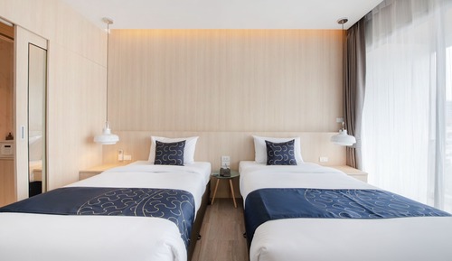 Deluxe Twin Room, Ocean View