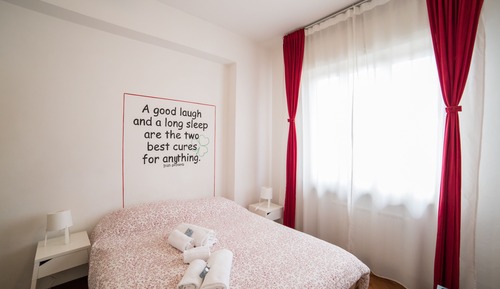 Basic double room, private external bathroom