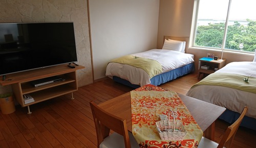 Twin Room, City View