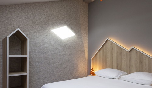 Junior Duplex, 1 Queen Bed with Sofa bed, Mountain View (Iseran Mezzanine)