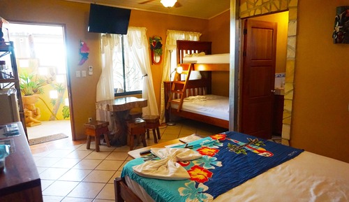 Family Cabin, Multiple Beds, Pool View