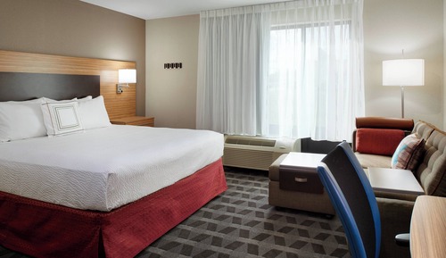 Room, 1 King Bed with Sofa bed (Mobility Accessible, Roll-In Shower)