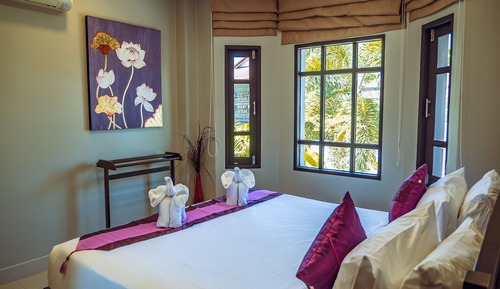 Deluxe Villa, 3 Bedrooms, Pool View, Poolside
