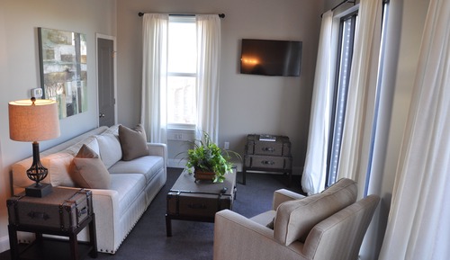 Suite, 1 King Bed with Sofa bed (Man O' War Suite)