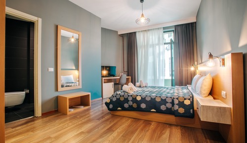 Standard Double Room, Balcony, Courtyard View