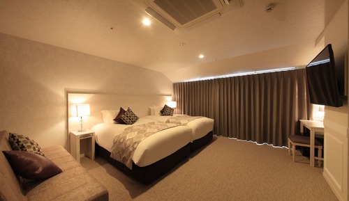 Open-Air Bath - Luxury Twin Room, Non Smoking - Extra Bed is from 5rd adult