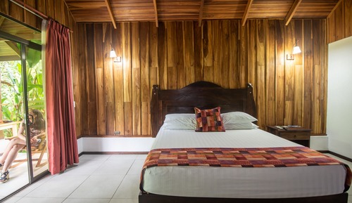 Superior Cabin, 1 King Bed, Terrace, Garden View