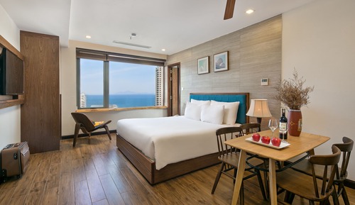 Panoramic Studio, 1 King Bed, Sea View