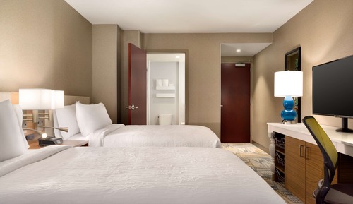 Room, 2 Double Beds, City View