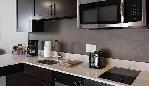 Studio, 1 King Bed with Sofa bed, Mountain View (Mobility Accessible, Roll-in Shower)