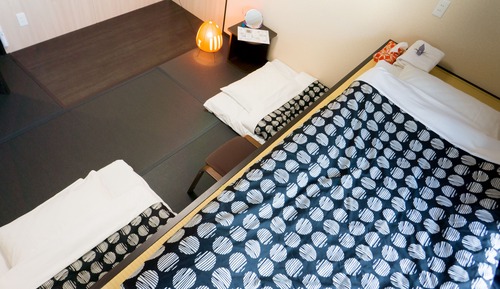 Private triple room, Shared Toilet and Shower