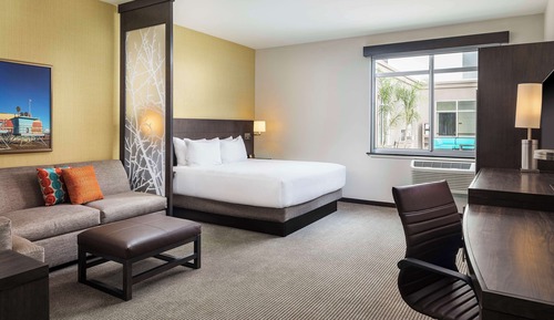 Room, 1 King Bed with Sofa bed, Accessible (With Shower)