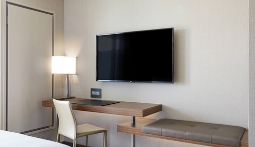 Room, 1 King Bed with Sofa bed, Non Smoking (Mobility/Hearing Access, Roll-In Shwr)
