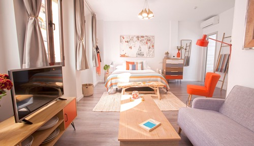 Habitación doble, 1 habitación (Coral) à Suites del Arenal. Coral. COME TO SEVILLA