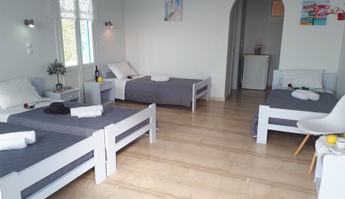 Quadruple Room, Sea View