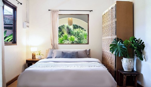 House, Balcony, Garden View