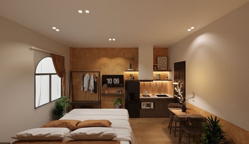 Superior Studio, 1 King Bed, City View