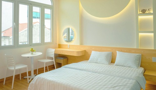 Deluxe Double Room, Balcony, City View
