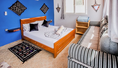 Family Double Room, Private Bathroom, Sea View