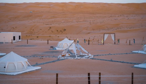 Classic Tent, Balcony, Desert View