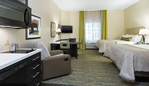 Studio Suite, 2 Queen Beds, Accessible (Mobility, Access Tub)