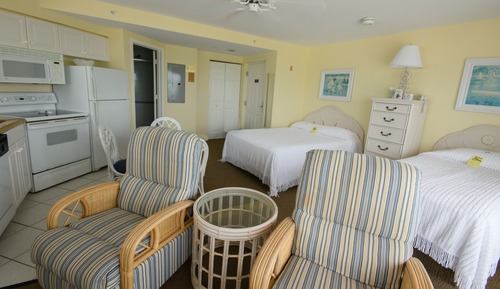 Studio, Multiple Beds, Ocean View