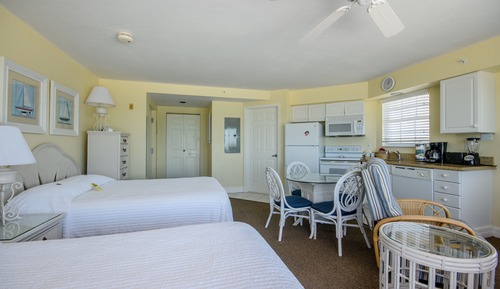 Studio, 2 Queen Beds, Ocean View
