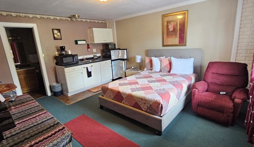 Standard Studio, 1 Queen Bed, Shower Grab Bars, Ground Floor