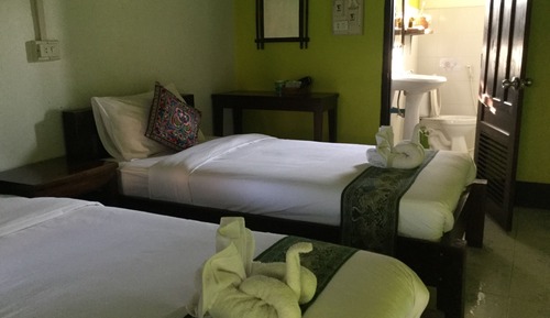 Standard Twin Room, Garden View (Air Conditioning)