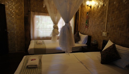 Villa, Garden View (5 persons - Fan Room)