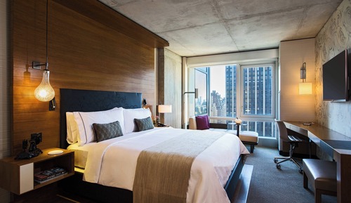 Room, 1 King Bed, City View (Hearing Accessible)