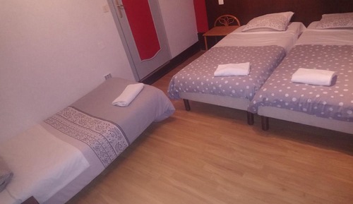 Triple Room, Courtyard View