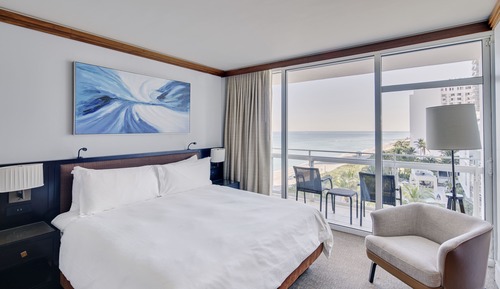 Luxury Apartment, 1 Bedroom, Balcony, Ocean View (1 King Bed)