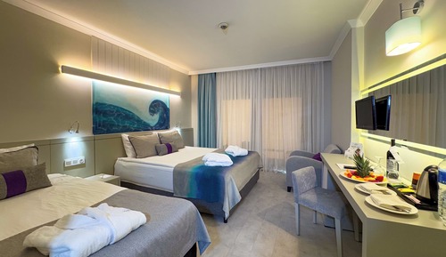 Standard Triple Room (Mountain or Sea View)