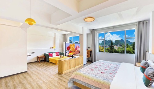 Family Twin Room, Hill View
