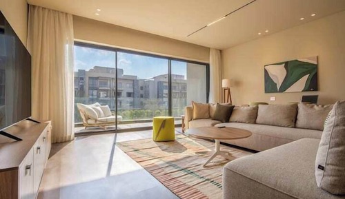 Apartment, Balcony, Garden View