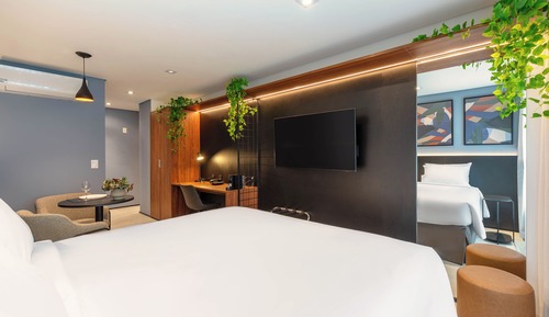 Deluxe Double Room, 1 King Bed, Kitchenette