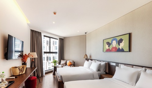 Quadruple Room, Non Smoking, Garden View