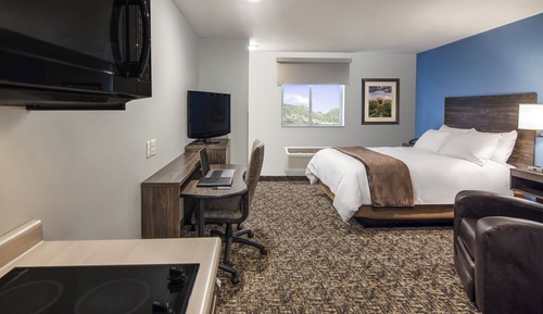 Room, 1 Queen Bed, Mobility Accessible (Hearing Impaired, Roll In Shower)