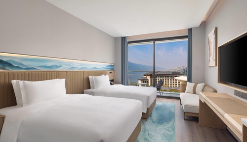Standard Room, 2 Twin Beds, Non Smoking, River View