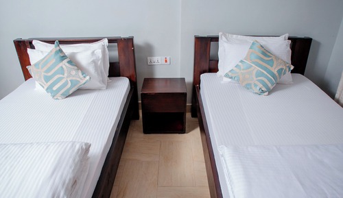 Deluxe Twin Room, Balcony, Garden View