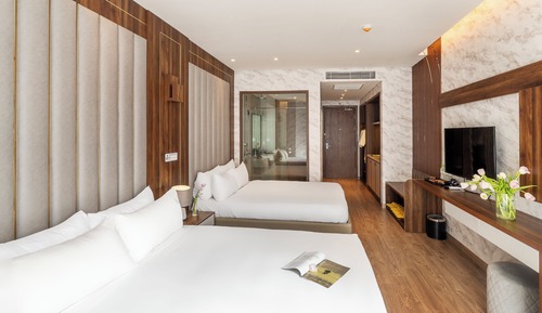 Quadruple Room, Garden View