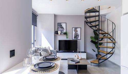 Family Loft K4R with a Balcony