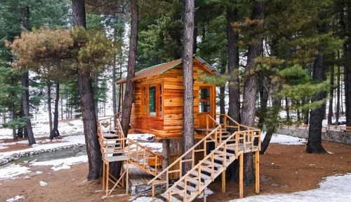 Deluxe Cottage, Balcony, Mountain View