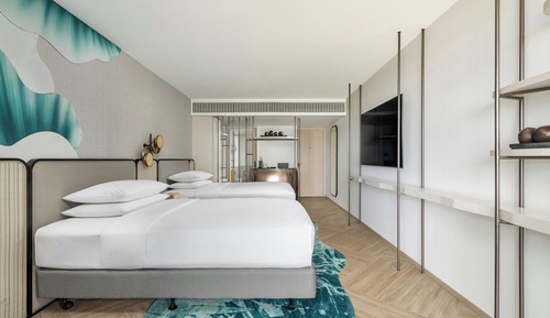 Deluxe Room, 2 Double Beds, Non Smoking